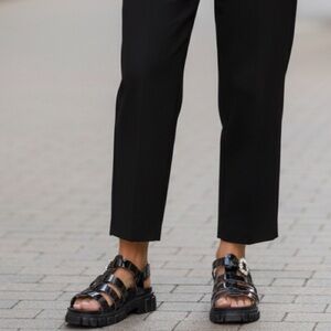 Black Strappy Sandals
